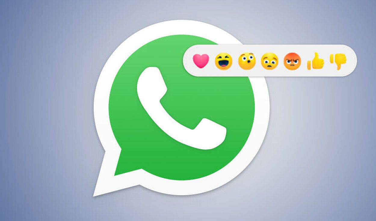WhatsApp brindará las reacciones con emojis en los mensajes